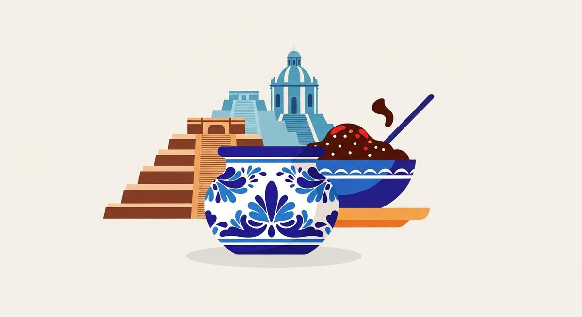 Image representing Puebla: Pottery, Pyramids, and Mole