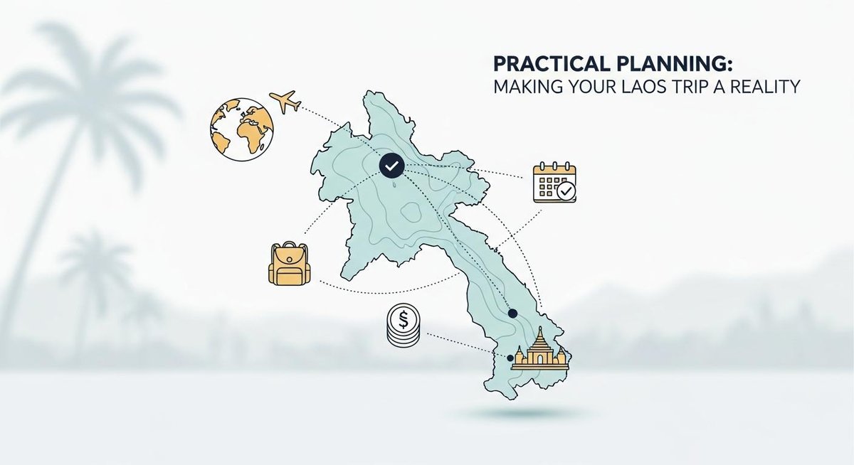 Image representing Practical Planning: Making Your Laos Trip a Reality