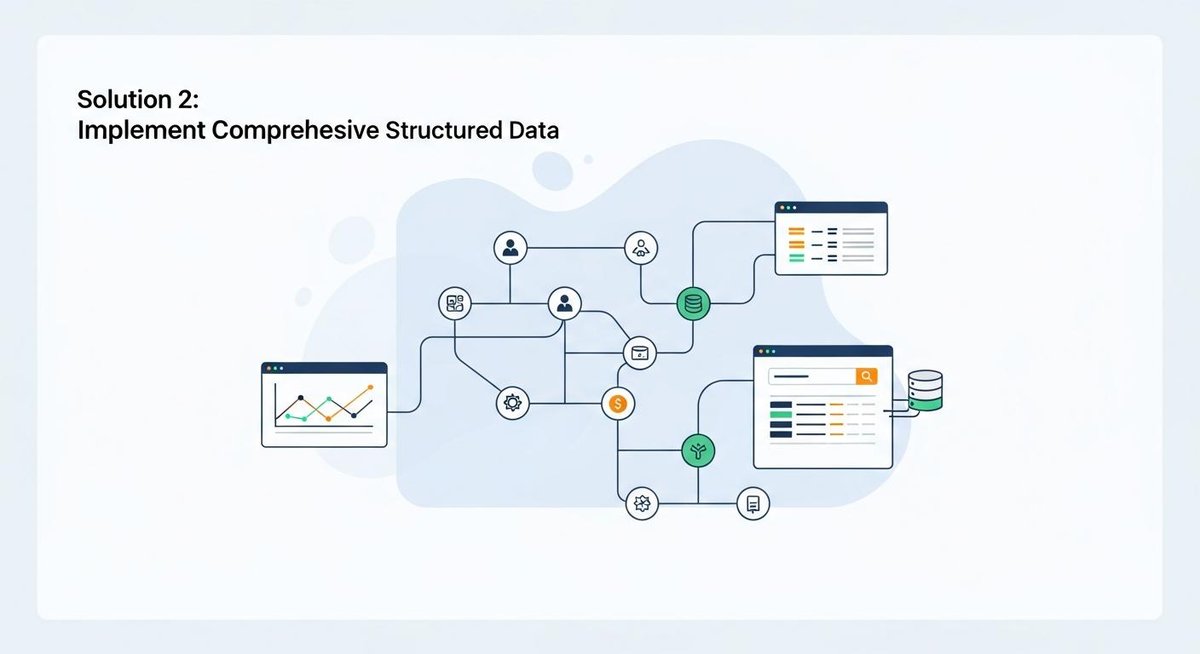 Image representing Solution 2: Implement Comprehensive Structured Data
