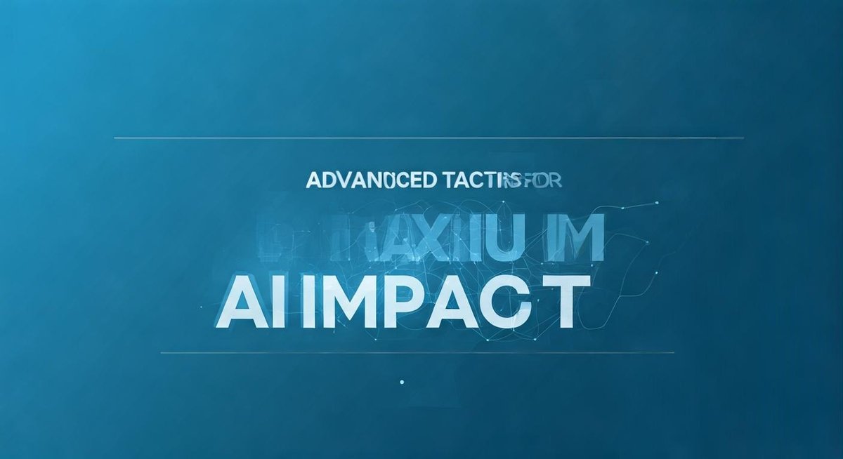 A focused professional works at a desk with multiple monitors displaying complex AI data visualizations and strategic plan...