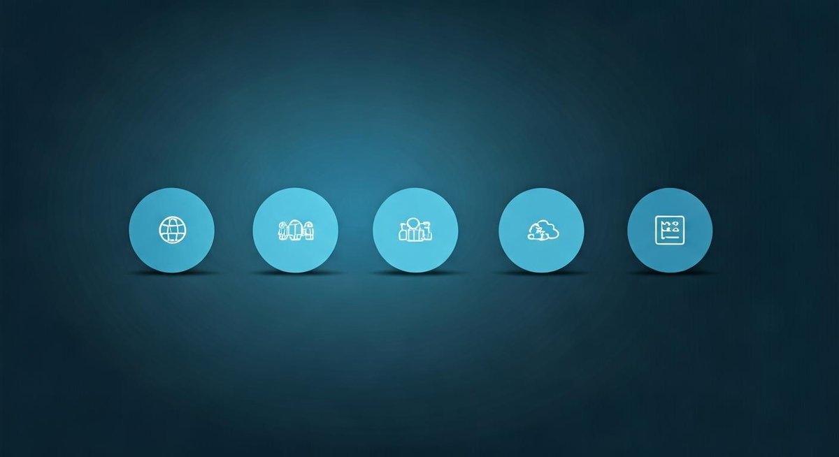 A clean, modern SaaS dashboard displays client project data. Charts and graphs visualize progress, with agency branding su...