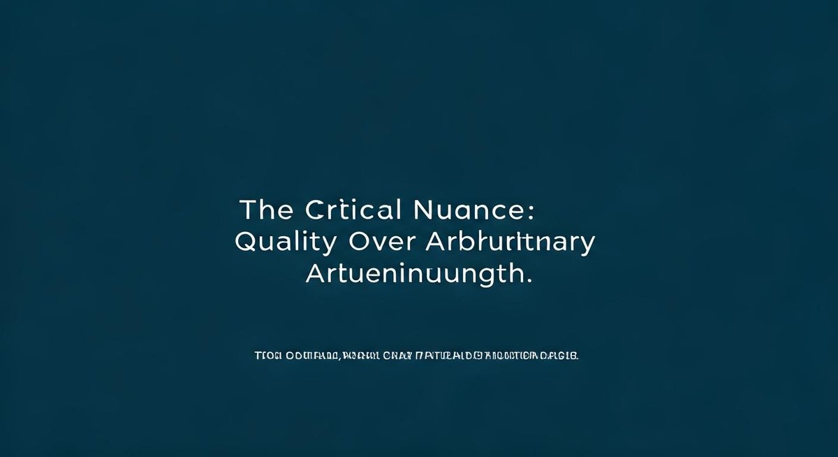 Close-up shot of a magnifying glass focusing on a single, perfectly crafted sentence. Blurred background suggests numerous...