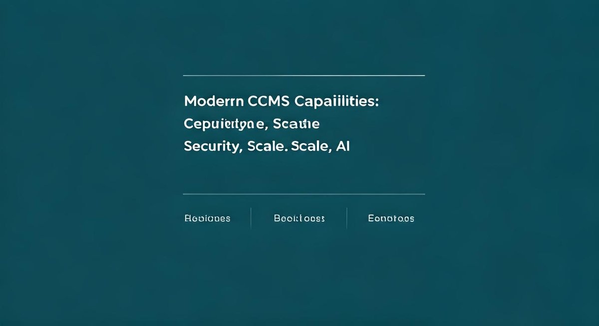 Abstract graphic representing interconnected nodes and data streams, symbolizing a secure, scalable, and intelligent conte...