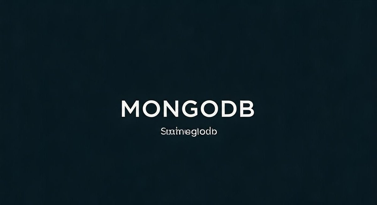 A modern data center visualization with interconnected servers and data streams, highlighting MongoDB's role in enabling o...