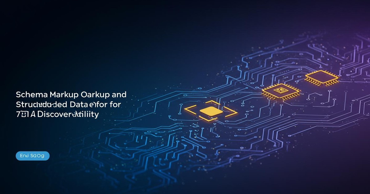 Schema Markup and Structured Data for AI Discoverability