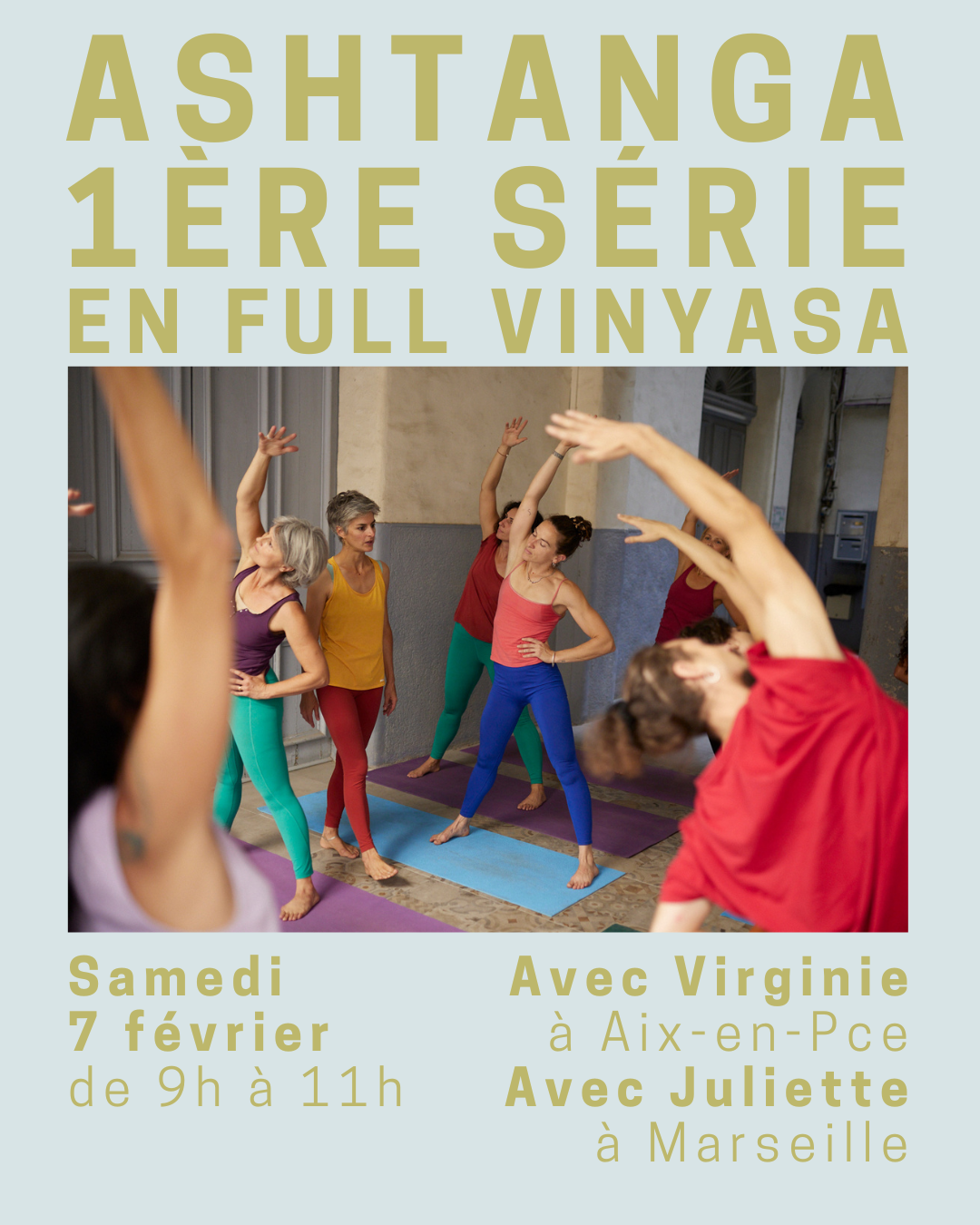 1re série en full vinyasa