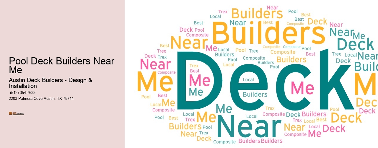 Pool Deck Builders Near Me