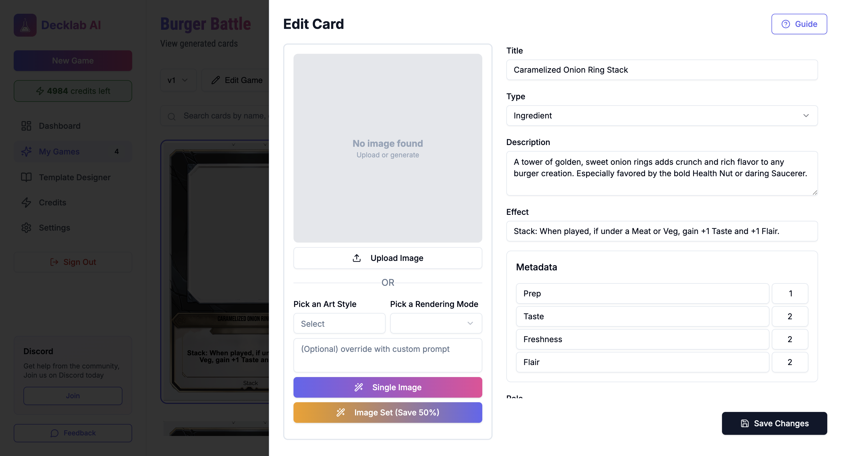 How to Edit a Card in Decklab AI | Step-by-Step Guide