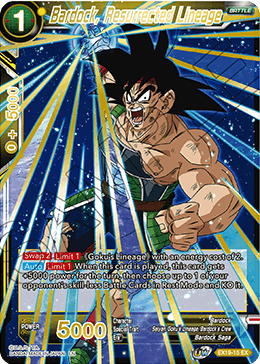DRAGON BALL SUPER GOKU'S LINEAGE DECK 2 w/ Son Goku/Discovered Son Goku/+++ 