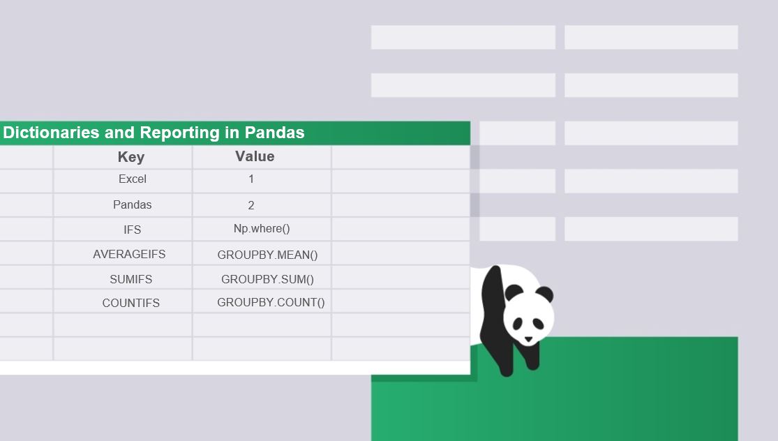 Pandas Dictionaries & Reporting as a Data Professional – image