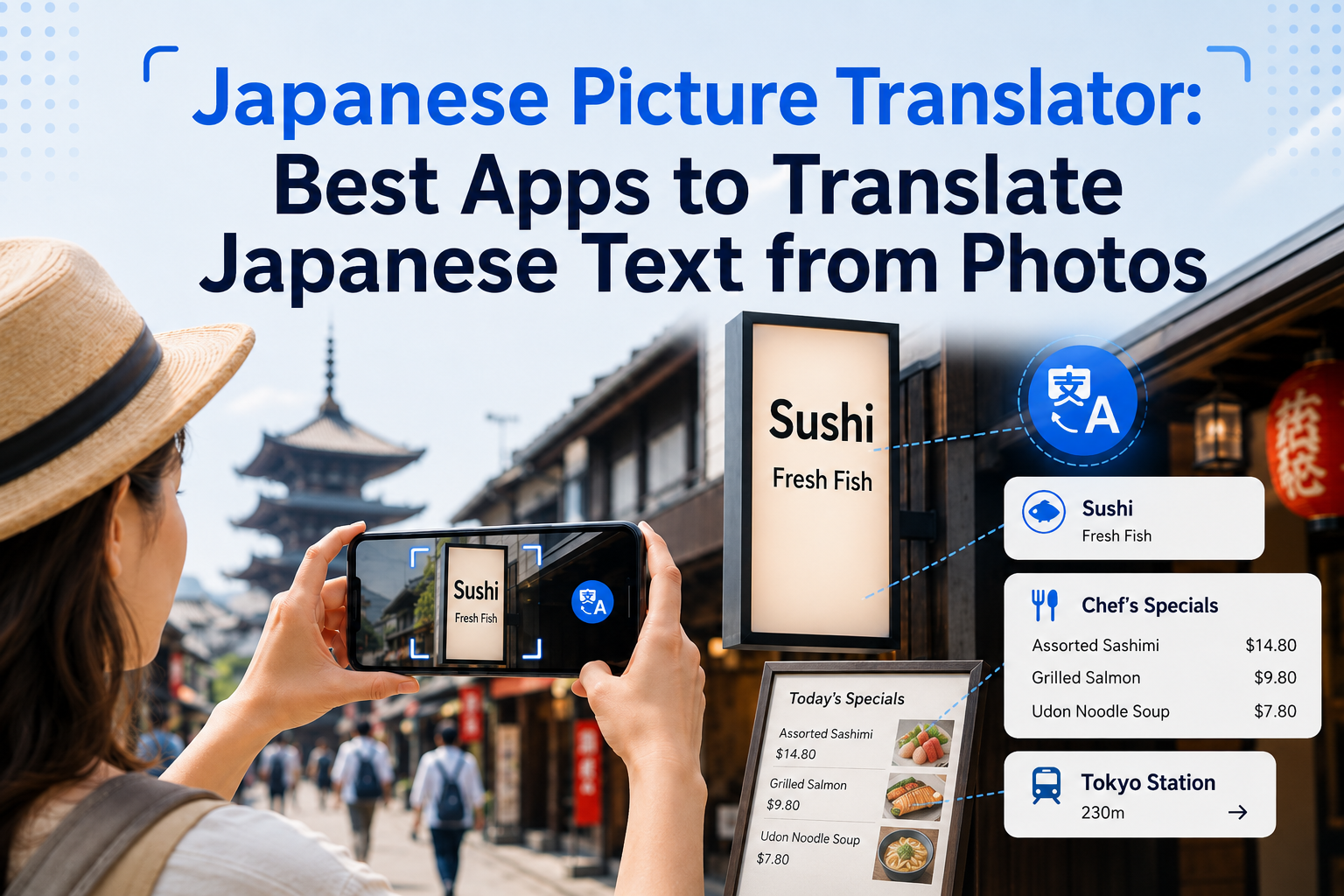Japanese Picture Translator: Best Apps to Translate Japanese Text from Photos