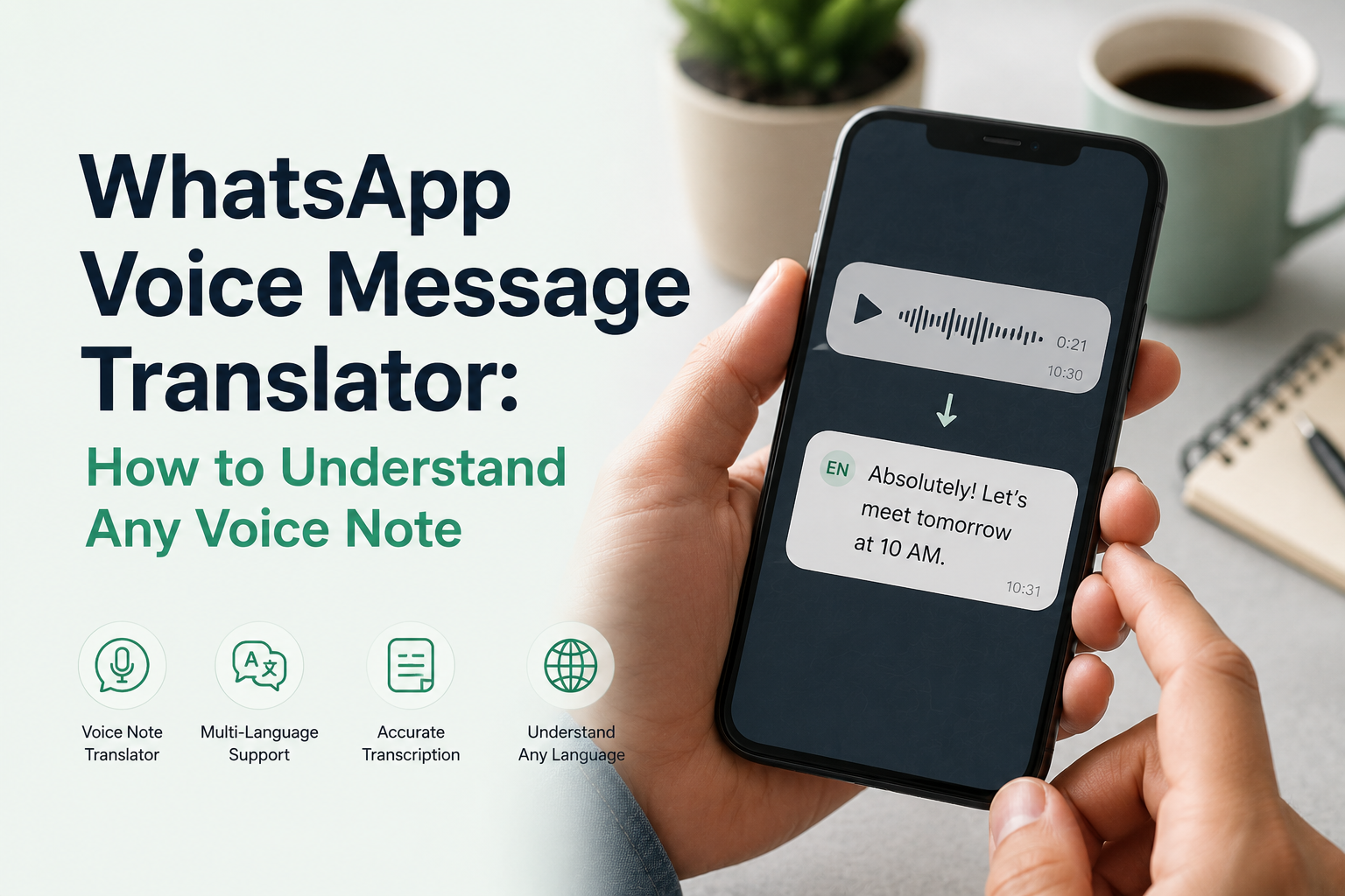WhatsApp Voice Message Translator: How to Understand Any Voice Note
