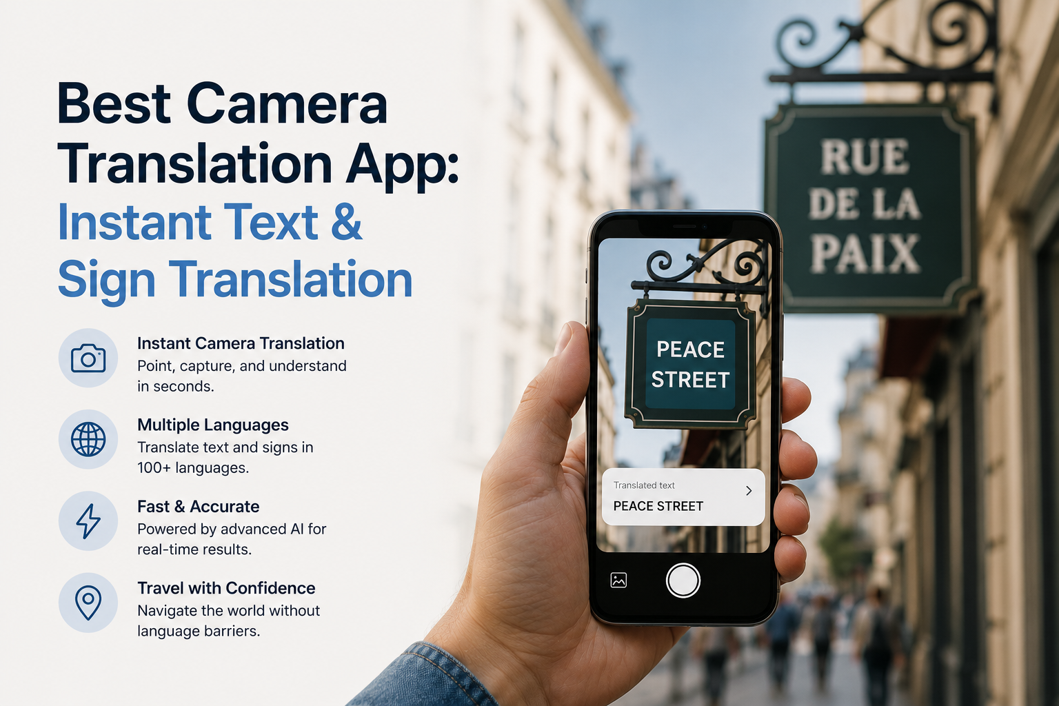 Best Camera Translation App: Instant Text and Sign Translation