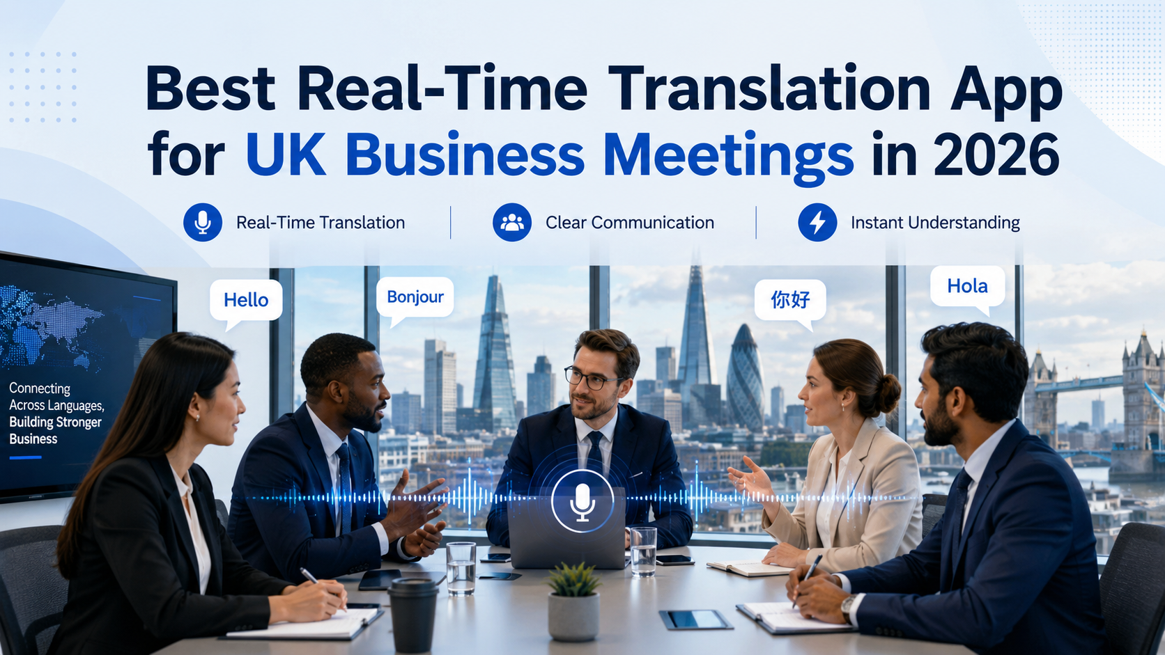 Best Real-Time Translation App for UK Business Meetings in 2026
