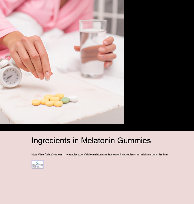 Ingredients in Melatonin Gummies