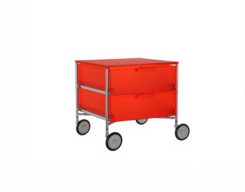 Mobil 2 cassetti con ruote, Kartell - Deesup