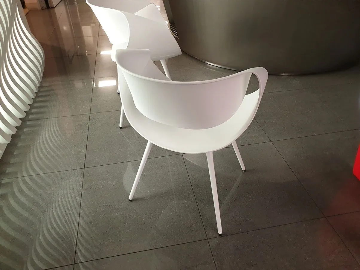Little Perillo armchair in polypropylene (white), ZÜCO 1