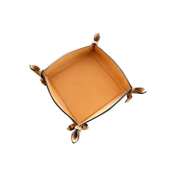 Tray type 3 small in natural leather, Poltrona Frau 