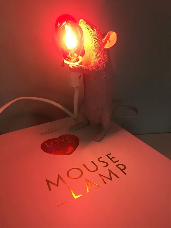 Mouse Lamp Love Edition, Seletti 3