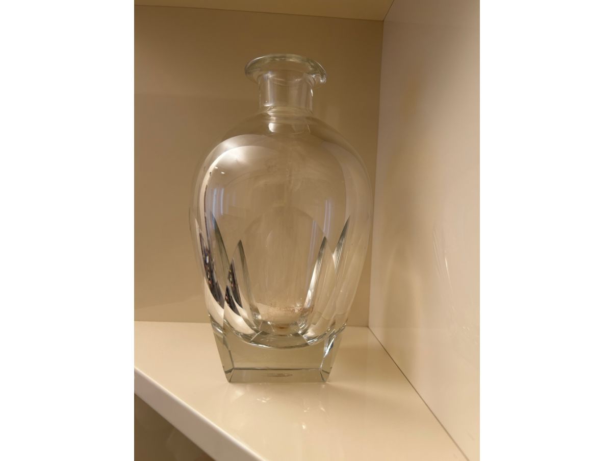 Crystal Bottle by Rudolf Eschler, Front