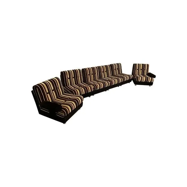 Vintage Modulares Sofa aus den 70er Jahren 