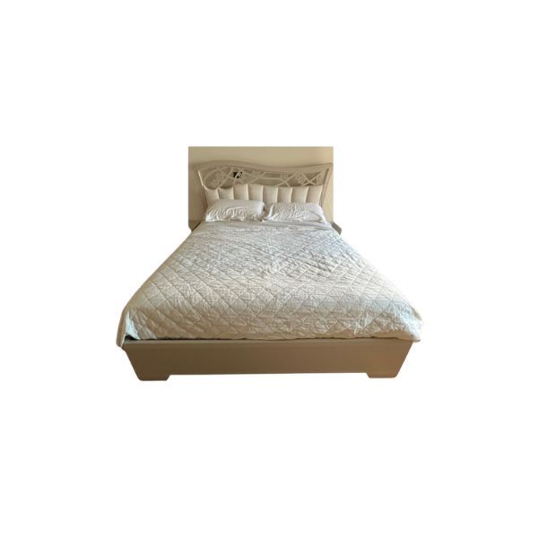 Letto contenitore con testata in legno laccato, Betamobili image