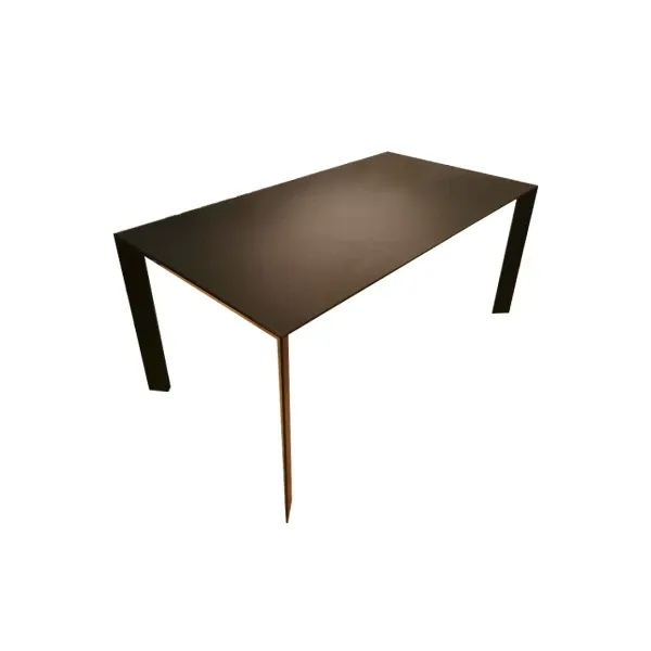 Nori extendable rectangular table in aluminum, Kristalia image