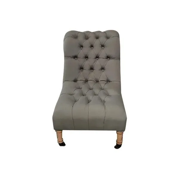 Armchair in mango wood and fabric, Design By Us image