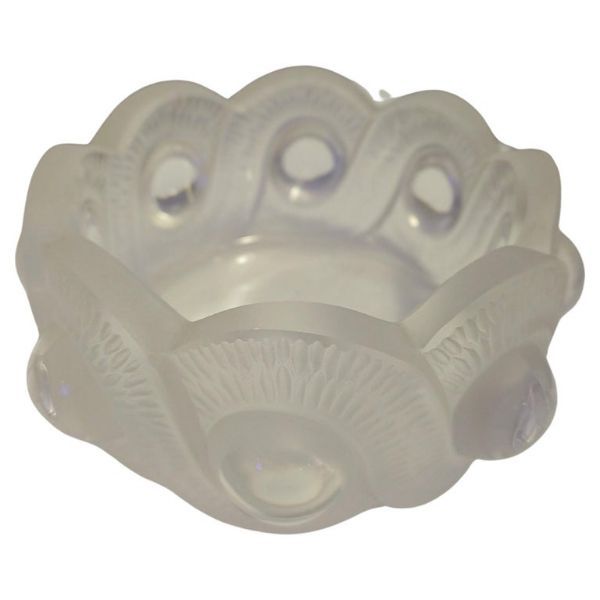 Glass ashtray and bowl, Lalique image