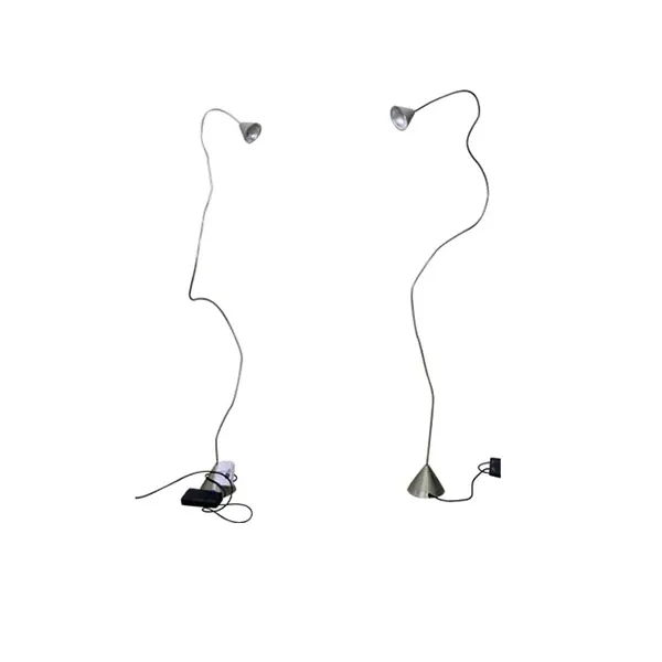 Set of 2 mouldable Papiro floor lamps, Pallucco 