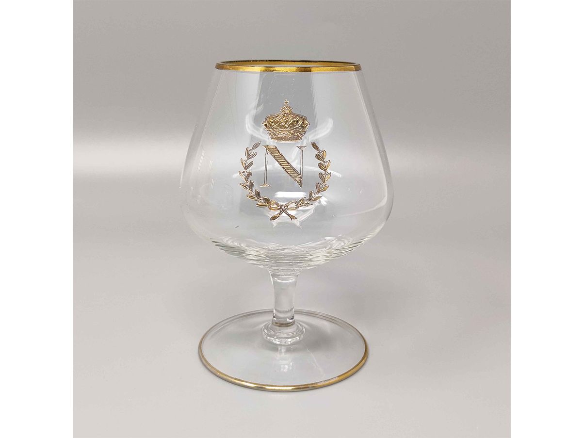 Set 6 bicchieri vintage Napoleon in cristallo
