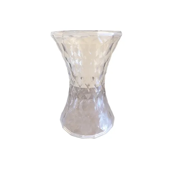 Sgabello Stone in materiale plastico (trasparente) 1