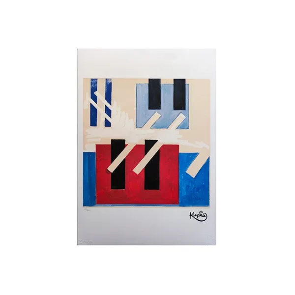 Litografia vintage František Kupka edizione limitata (anni'70), 