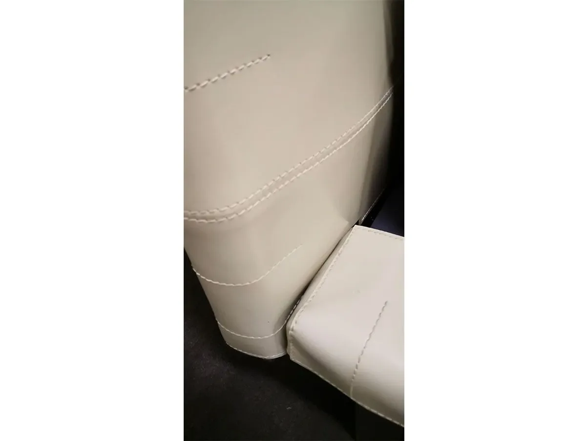 Letto matrimoniale Gio' in cuoio (beige), Ivano Redaelli 4