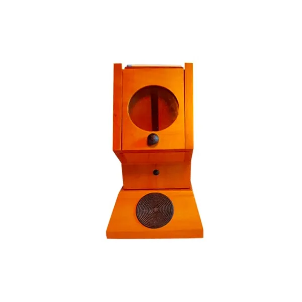 Dispenser per fiammiferi di Andrea Branzi in legno, Alessi image