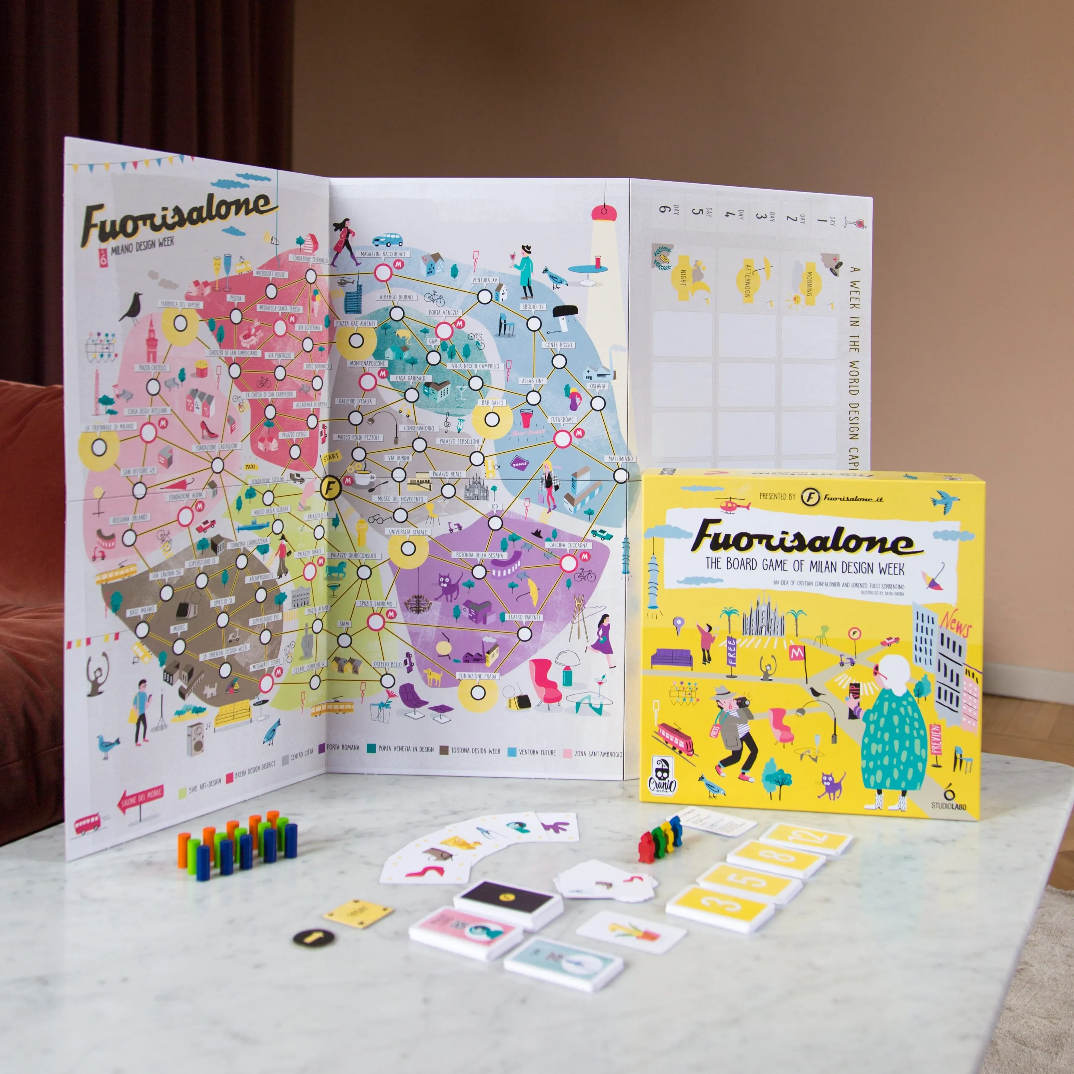 Gioco da tavolo Fuorisalone 1