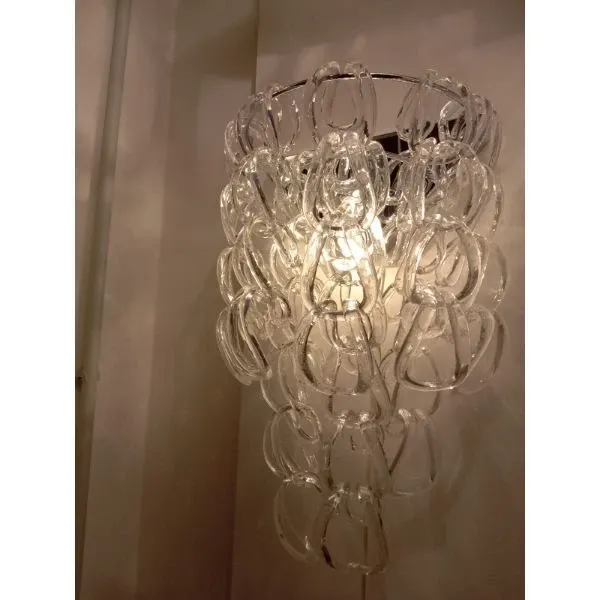 Lampada da parete Giogali Angelo Mangiarotti, Vistosi 1