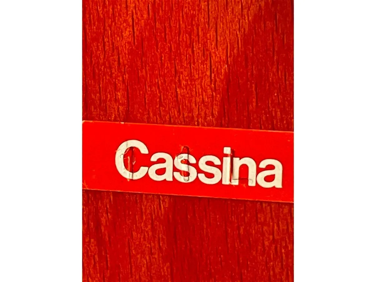 Sedia Revers in alluminio rosso, Cassina 3