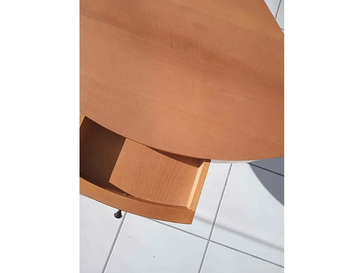 Triangular coffee table Tavolini varie forme in wood, Porada 4