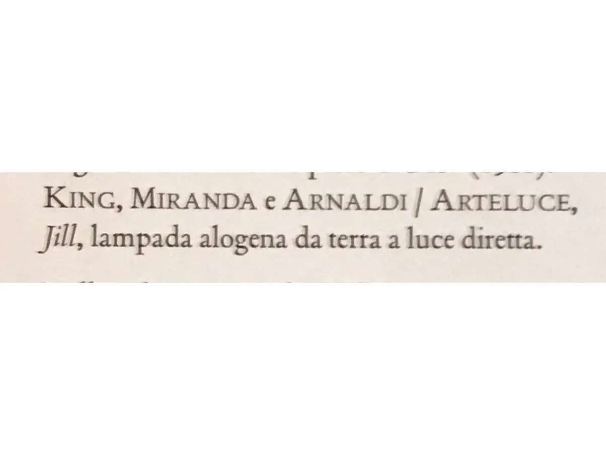 Lampada da terra Jill (anni'70), Arteluce 6