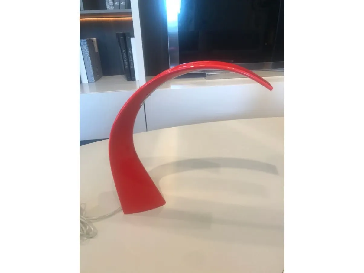 Lampada da tavolo Taj mini rossa, Kartell 2