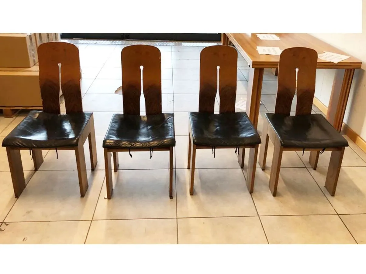 Set 4 sedie 1934/765, Bernini 2