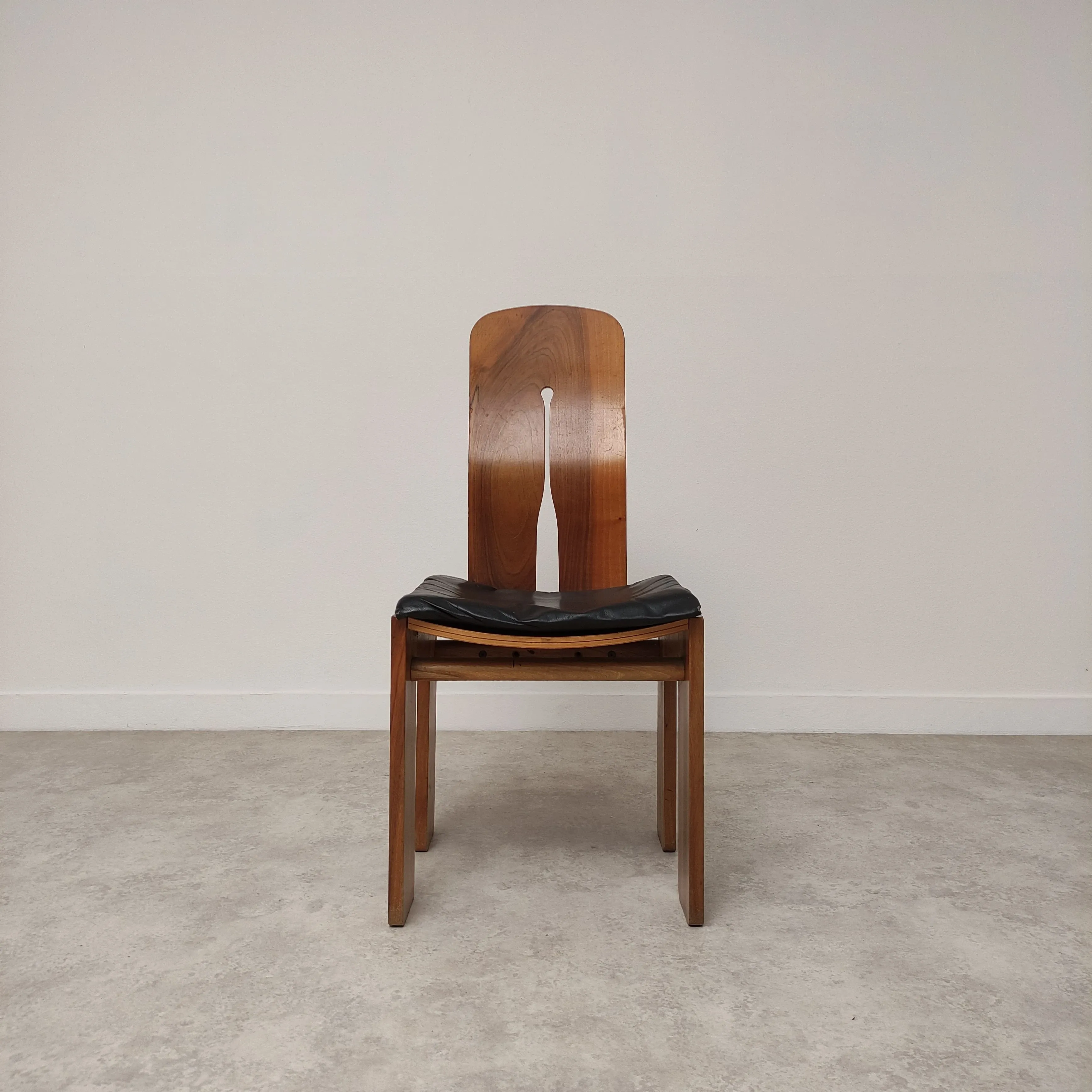 Set 4 sedie vintage di Carlo Scarpa, 5
