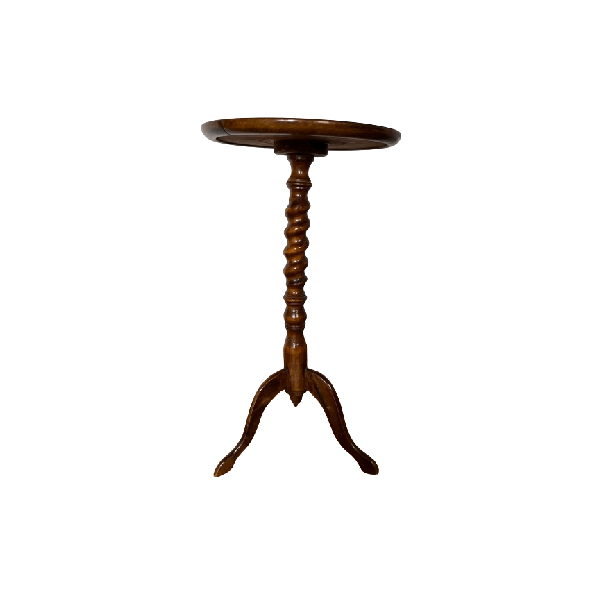 1900s vase-holder table with central leg, image