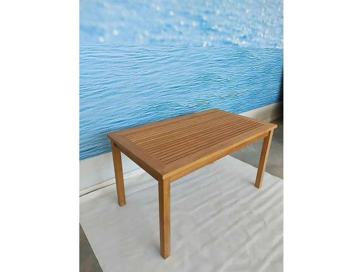 Tavolo rettangolare Lloyd per esterni in legno teak, Unopiù 3