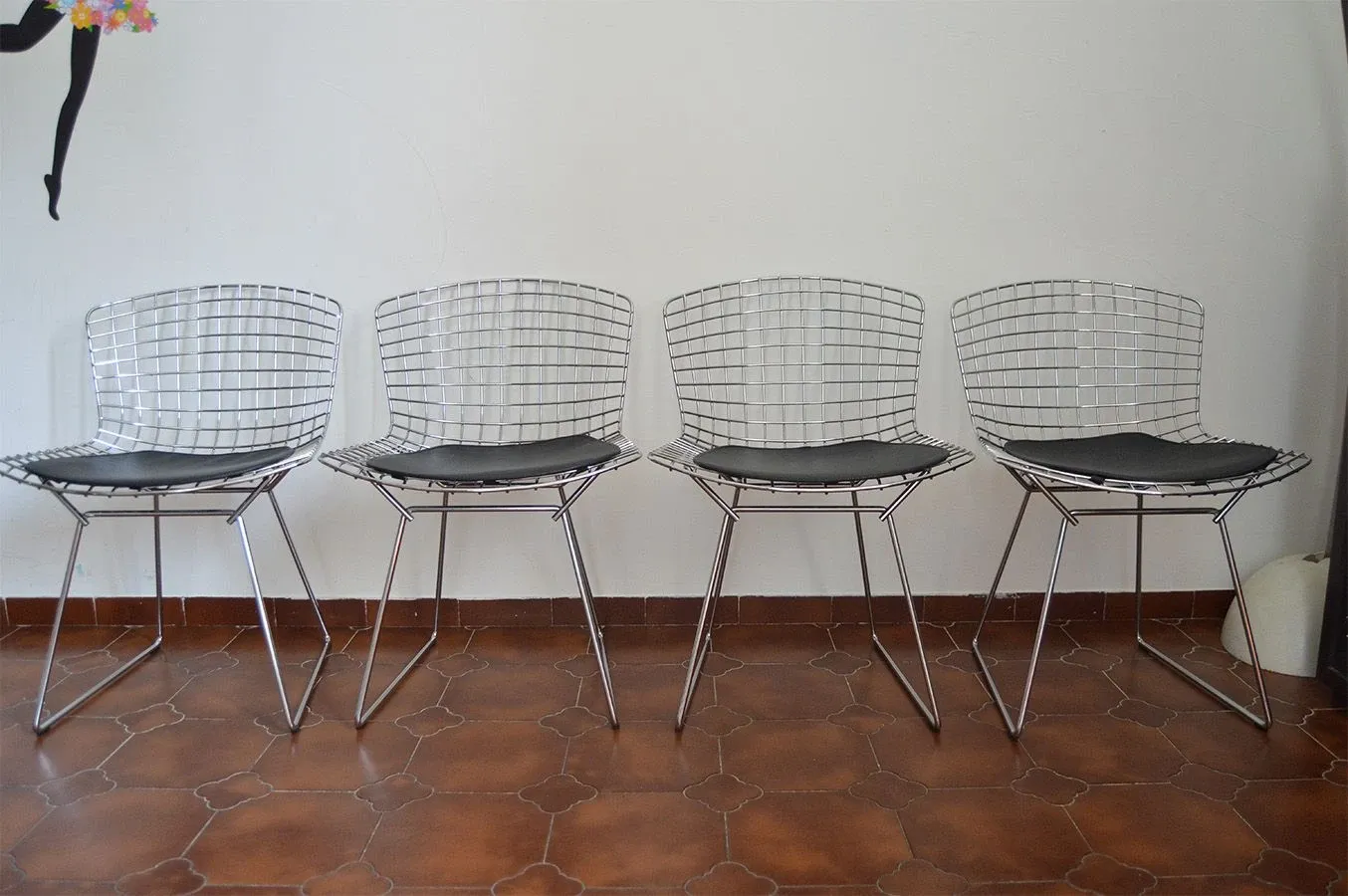 Set 4 Bertoia Side Chair, Knoll 7