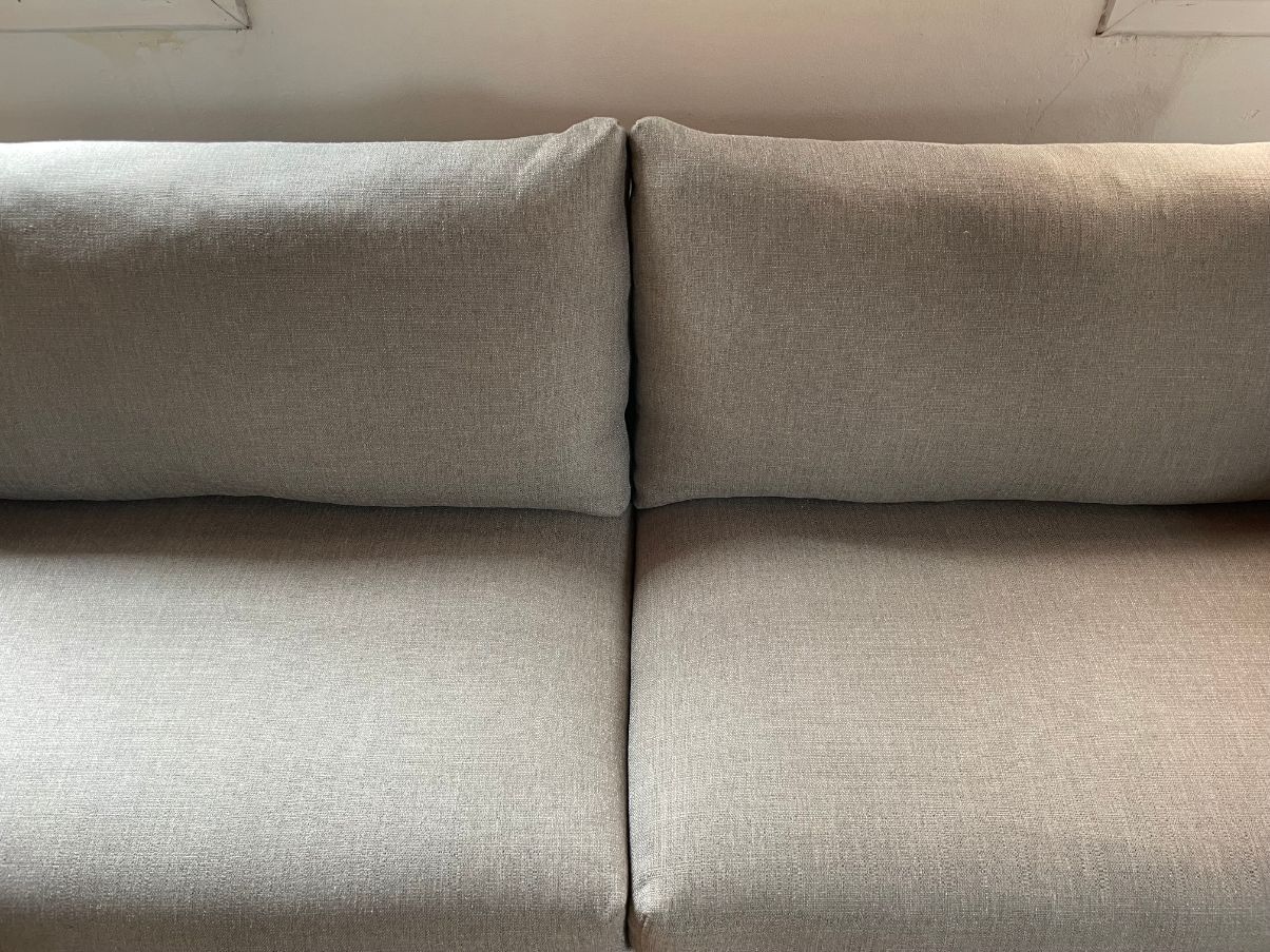 Sofa in gray fabric, Flexform  6