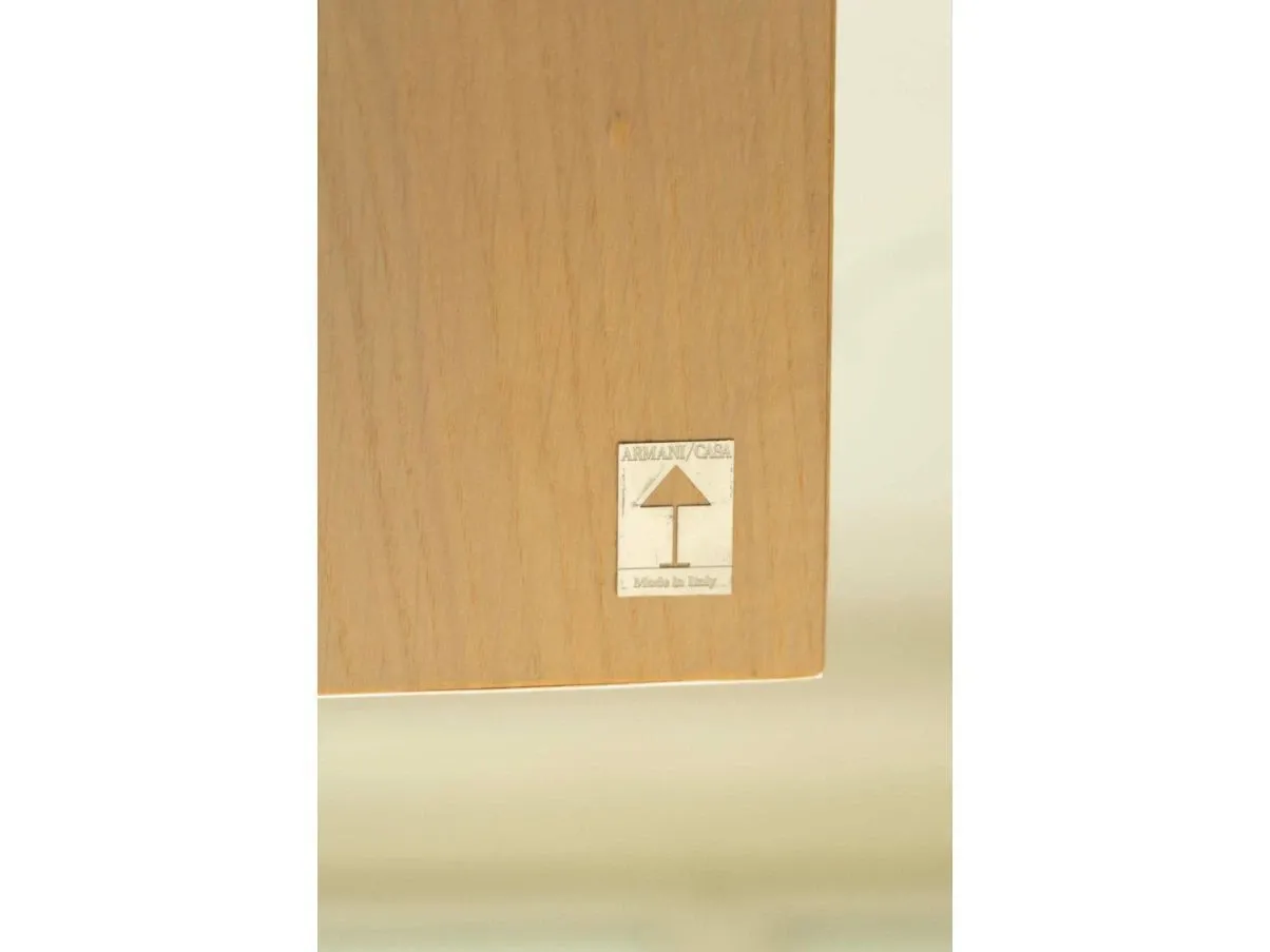 Trocadero table in oak wood, Armani Casa 2