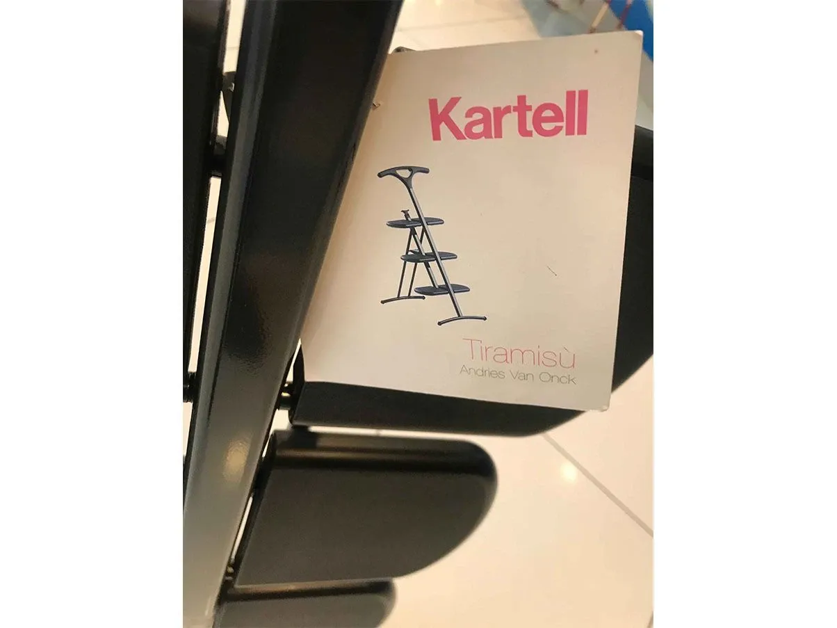 Scaletta pieghevole Tiramisù (nero), Kartell 3