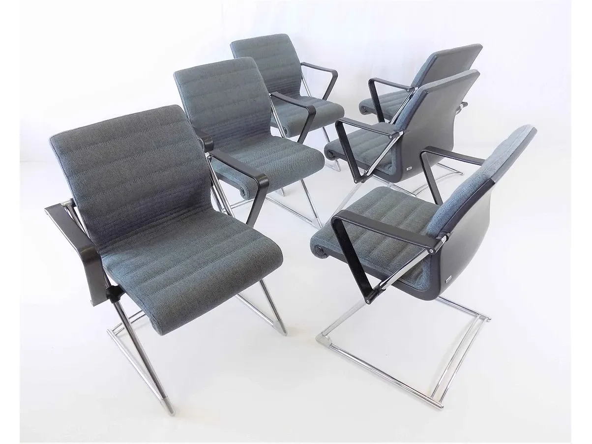 Set of 6 Drabert Z chairs by Hans Ullrich Bitsch 